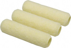 Ability One - 3/8" Nap, 9" Wide Paint Roller Set - Smooth Texture, Fabric - USA Tool & Supply