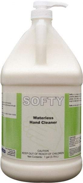 Detco - 1 Gal Bottle Waterless Cream Waterless Hand Cleaner - White, Banana Scent - USA Tool & Supply