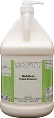 Detco - 1 Gal Bottle Waterless Cream Waterless Hand Cleaner - White, Banana Scent - USA Tool & Supply