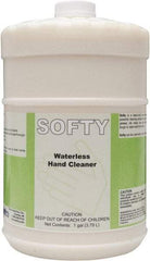 Detco - 1 Gal Bottle Waterless Cream Waterless Hand Cleaner - White, Banana Scent - USA Tool & Supply