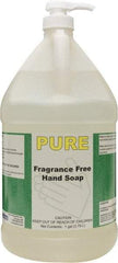 Detco - 1 Gal Bottle Liquid Hand Cleaner - Pale Yellow, Fragrance Free Scent - USA Tool & Supply