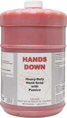 Detco - 1 Gal Bottle Gel Hand Cleaner with Grit - Red, Cherry Scent - USA Tool & Supply