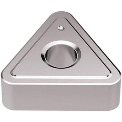Seco - TNMA334 MR9 Grade TK1501 Carbide Turning Insert - Ti(C/N)/Al2O3 Finish, 60° Triangle, 3/8" Inscr Circle, 3/16" Thick, 1/16" Corner Radius - USA Tool & Supply