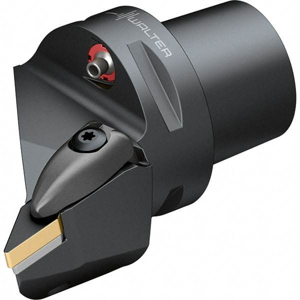 Walter - 93° Lead Angle, Indexable Turning Toolholder - 86mm OAL, Series DVJN-CAPTO-AUSSEN - USA Tool & Supply