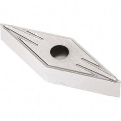 Seco - VNMG332 FF2 Grade TP3501 Carbide Turning Insert - TiCN/Al2O3 Finish, 35° Diamond, 3/8" Inscr Circle, 3/16" Thick, 1/32" Corner Radius - USA Tool & Supply
