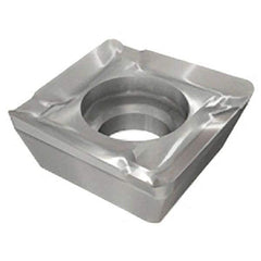 Iscar - SDMR1205 M Grade IC330 Carbide Milling Insert - TiCN/TiN Finish, 5.1mm Thick, 1mm Corner Radius - USA Tool & Supply