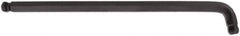 Bondhus - 5/16" Hex, Extra Long Arm, Ball End Hex Key - 7.39" OAL, Inch System of Measurement - USA Tool & Supply