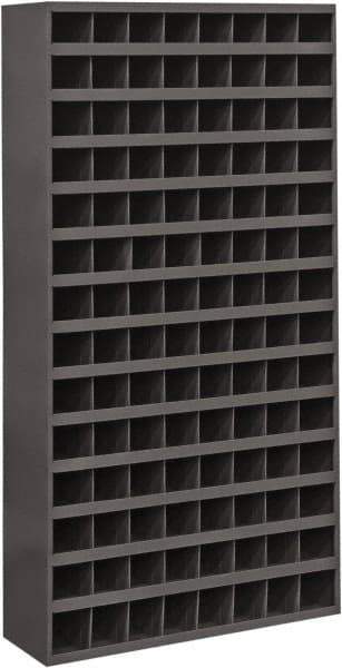 Durham - 112 Bin, Small Parts Storage Bin - 12" Deep x 35" Wide x 65" High - USA Tool & Supply