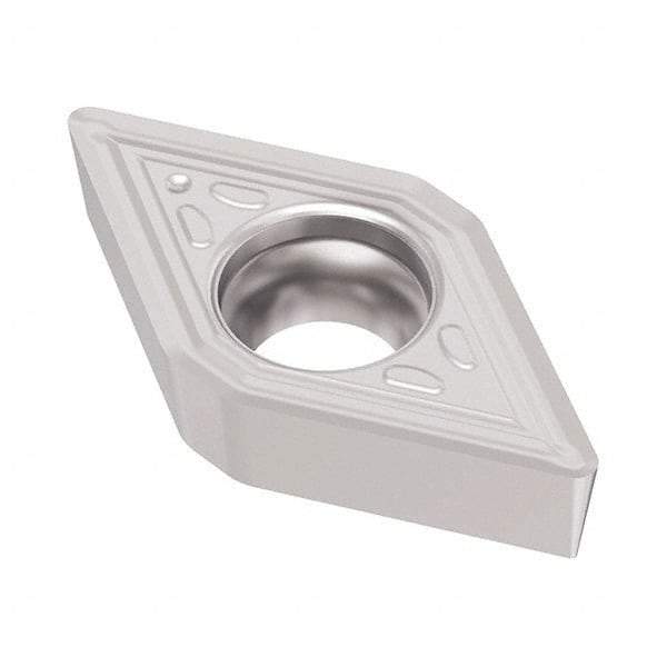 Seco - DCMT431 M3 Grade TP3501 Carbide Turning Insert - TiCN/Al2O3 Finish, 55° Diamond, 1/2" Inscr Circle, 3/16" Thick, 1/64" Corner Radius - USA Tool & Supply