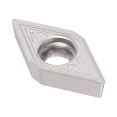 Seco - DCMT431 M3 Grade TP3501 Carbide Turning Insert - TiCN/Al2O3 Finish, 55° Diamond, 1/2" Inscr Circle, 3/16" Thick, 1/64" Corner Radius - USA Tool & Supply