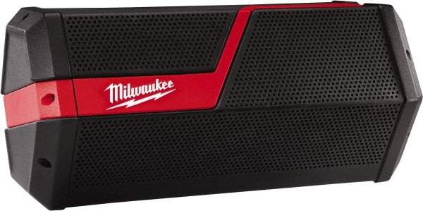 Milwaukee Tool - Job Site Radios Type: Bluetooth Speaker Height (Decimal Inch): 6.5000 - USA Tool & Supply