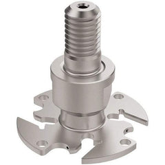 Seco - Modular Connection Connection, 0.0886 to 0.0984" Cutting Width, 1/2" Depth of Cut, 40mm Cutter Diam, 4 Tooth Indexable Slotting Cutter - R335.10 Toolholder, 150.10 Insert, Right Hand Cutting Direction - USA Tool & Supply