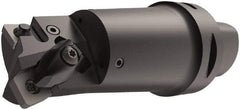 Seco - Left Hand\xB6Right Hand Cut, Size C6, CN..1606.. & SN..1506.. Insert Compatiblity, Internal Modular Turning & Profiling Cutting Unit Head - 27mm Ctr to Cutting Edge, 134mm Head Length, Through Coolant, Series MTM - USA Tool & Supply