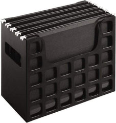 Pendaflex - Black Hanging File Folder Racks-Plastic - Plastic - USA Tool & Supply