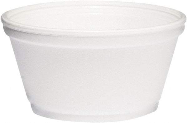 DART - Foam Container, 8 oz, 1000/Carton - White - USA Tool & Supply