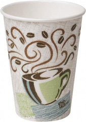 Dixie - Hot Cups, Paper, 10 oz, 500/Carton - Coffee Dreams Design - USA Tool & Supply