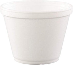 DART - Food Containers, Foam, 12 oz, 25/Bag, 20 Bags/Carton - White - USA Tool & Supply