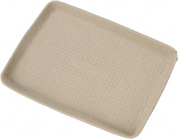 Chinet - StrongHolder Molded Fiber Food Trays, 9 x 12 x 1, Rectangular, 250/Carton - Beige - USA Tool & Supply