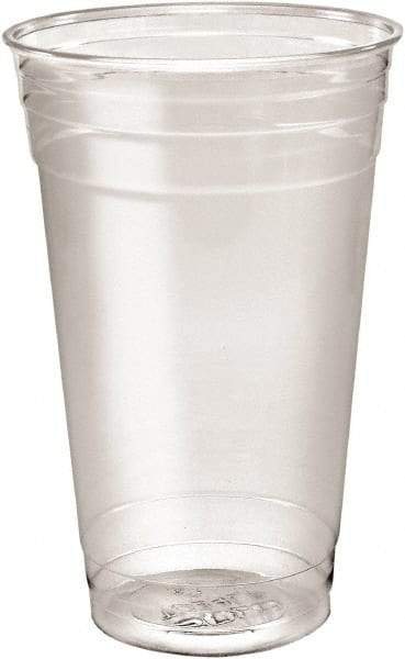 Solo - Ultra Clear PETE Cold Cups, 24 oz, Clear, 50/Sleeve, 12 Sleeves/Carton - Clear - USA Tool & Supply