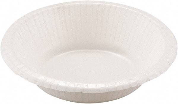 Dixie Basic - Basic Paper Dinnerware, Bowls, 12 oz, 1000/Carton - White - USA Tool & Supply