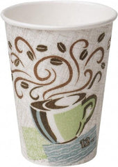 Dixie - Hot Cups, Paper, 12 oz, 50/Pack - Coffee Dreams Design - USA Tool & Supply