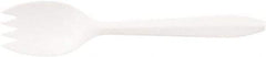 Boardwalk - Mediumweight Polypropylene Cutlery, Spork, 1000/Carton - White - USA Tool & Supply