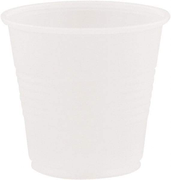 DART - Conex Galaxy Polystyrene Plastic Cold Cups, 3.5 oz, 100 Sleeve, 25 Sleeves/Carton - Translucent - USA Tool & Supply