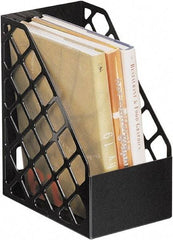 UNIVERSAL - Black Magazine Stand - Plastic - USA Tool & Supply