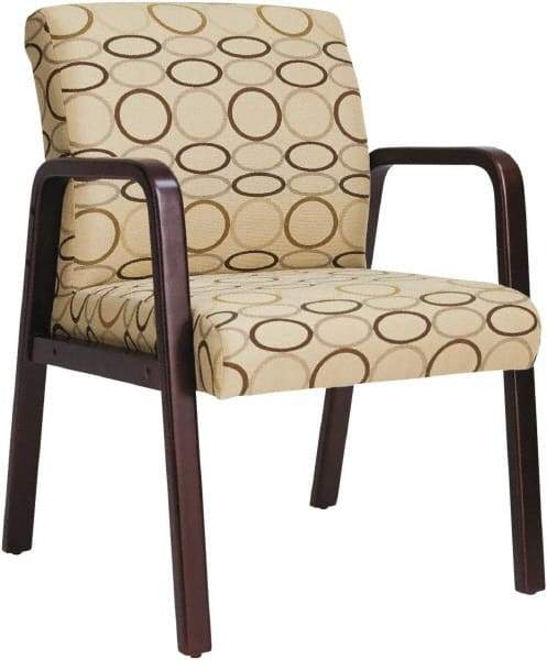 ALERA - Tan Fabric Guest Chair - 24" Wide x 33-1/4" High - USA Tool & Supply