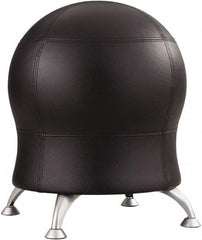 Safco - Black Vinyl Ball Chair - 18-3/4" Wide x 23" High - USA Tool & Supply