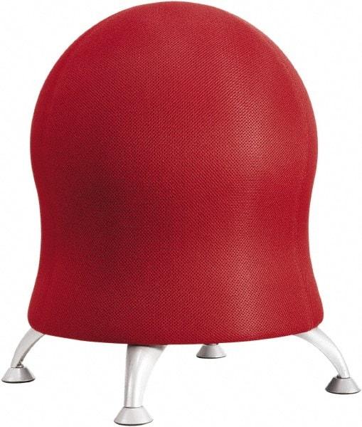 Safco - Crimson Nylon Ball Chair - 19" Wide x 23" High - USA Tool & Supply