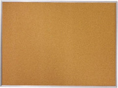Mead - 36" Wide x 24" High Open Cork Bulletin Board - Natural (Color) - USA Tool & Supply