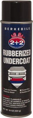 Berkebile - 16 oz Black Automotive Rubberized Coating - Comes in Aerosol Can - USA Tool & Supply