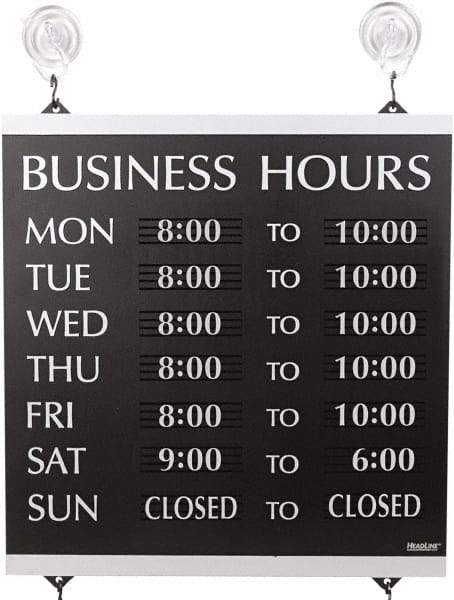 Headline Sign - Letter Boards Type: Open Face Height (Inch): 14 - USA Tool & Supply