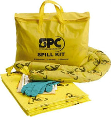 Brady SPC Sorbents - 5 Gal Capacity Chemical Spill Kit - 5 Gal Nylon Bag - USA Tool & Supply