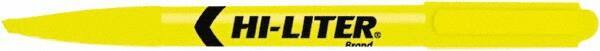 HiLiter - Fluorescent Yellow Highlighter - Chisel Tip, AP Nontoxic Ink - USA Tool & Supply