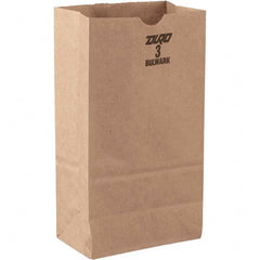 GEN - 1 500-Piece 4-3/4 x 3-1/2" Kraft Grocery Bag - USA Tool & Supply