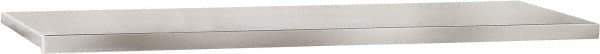 EXTREME TOOLS - Tool Box Stainless Steel Worktop - 55" Wide x 25" Deep x 1" High, For RX552512RCBK or RX552512RCBL Roller Cabinets - USA Tool & Supply