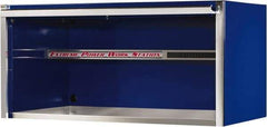 EXTREME TOOLS - Tool Storage Workstation - 55" Wide x 30" Deep x 26-3/8" High, 11 Gauge Steel, Blue - USA Tool & Supply