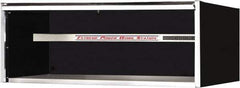 EXTREME TOOLS - Tool Storage Workstation - 72" Wide x 30" Deep x 26-3/8" High, 11 Gauge Steel, Black - USA Tool & Supply