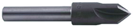 1 90° 4 Flute High Speed Steel Countersink-TiN - USA Tool & Supply