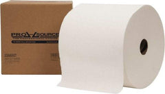 PRO-SOURCE - Dry General Purpose Wipes - Jumbo Roll, 12" x 12" Sheet Size, White - USA Tool & Supply