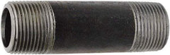 Value Collection - Schedule 160, 3" Diam x 2-5/8" Long Black Pipe Nipple - Threaded - USA Tool & Supply