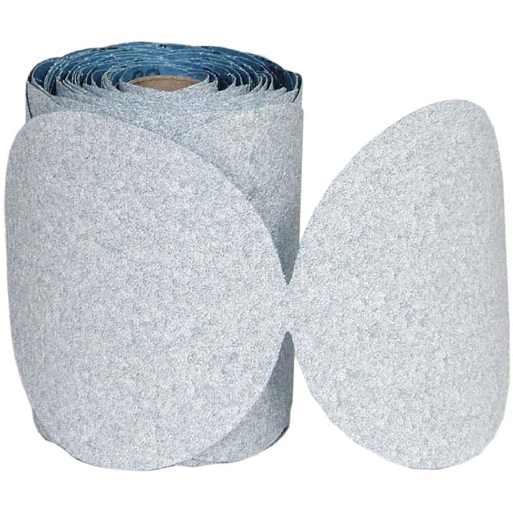 Norton - 6" Diam, 600 Grit Ceramic Adhesive PSA Disc - USA Tool & Supply