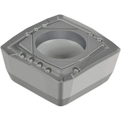 Walter - P4845 E57 Grade WKP35S Carbide Indexable Drill Insert - TiCN/Al2O3/TiN Finish, Square, 10.29mm Inscribed Circle - USA Tool & Supply
