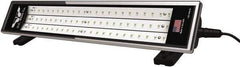 O.C. White - 24 VDC, 36 Watt, Linear Machine Light - Direct Mount, Magnetic Mount, 12 Ft. Cord, IP67, 19 Inch Tube, Integrated Ballast, Black - USA Tool & Supply