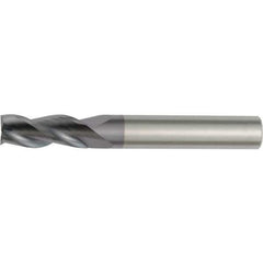 Kennametal - 16mm, 3 Flute, Single End, Solid Carbide, Corner Chamfer End Mill - 92mm OAL, 45° Helix, Right Hand Flute, 26mm LOC, Right Hand Cut - USA Tool & Supply