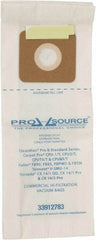 PRO-SOURCE - Meltblown Polypropylene & Paper Vacuum Bag - For CleanMax Standard and Pro-Series, Tennant V-SMU-14, Tornado CK 14/1 QD, CK 14/1 Pro & CK 14/2 Pro, Carpet Pro CPU1/T, CPU2/T, CPU75/T & CPU85/T & Fuller Models FB90, FBP95, FBPHD & FBTM - USA Tool & Supply