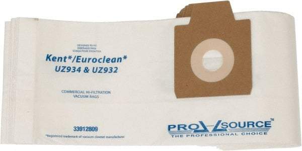 PRO-SOURCE - Meltblown Polypropylene & Paper Vacuum Bag - For Euroclean UZ934 & UZ932 Canisters - USA Tool & Supply