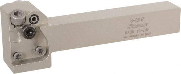 Iscar - MAH, External, Right Hand, Indexable Grooving Tool Holder - 3/4" Shank Height, 3/4" Shank Width, 5" OAL, Through Coolant - USA Tool & Supply
